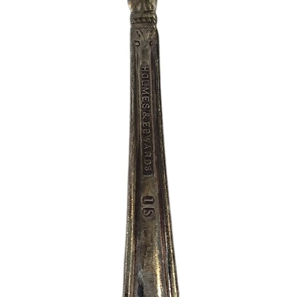 Holmes & Edwards DANISH PRINCESS Vintage Silver-plate Spoon Silverware x1 - Picture 7 of 11